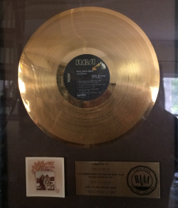 Jim Connor Gold Record