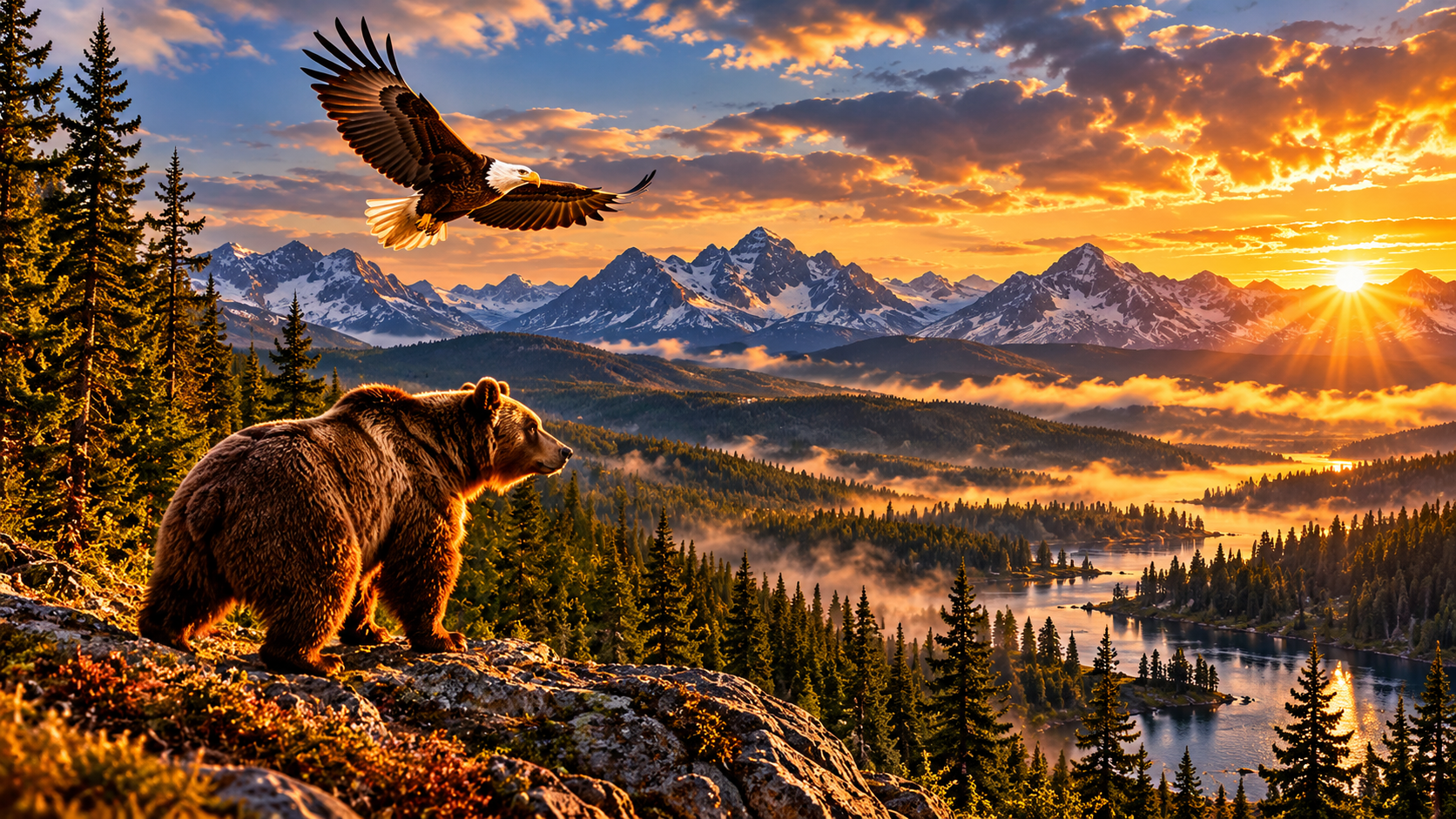 Eagle and Bear